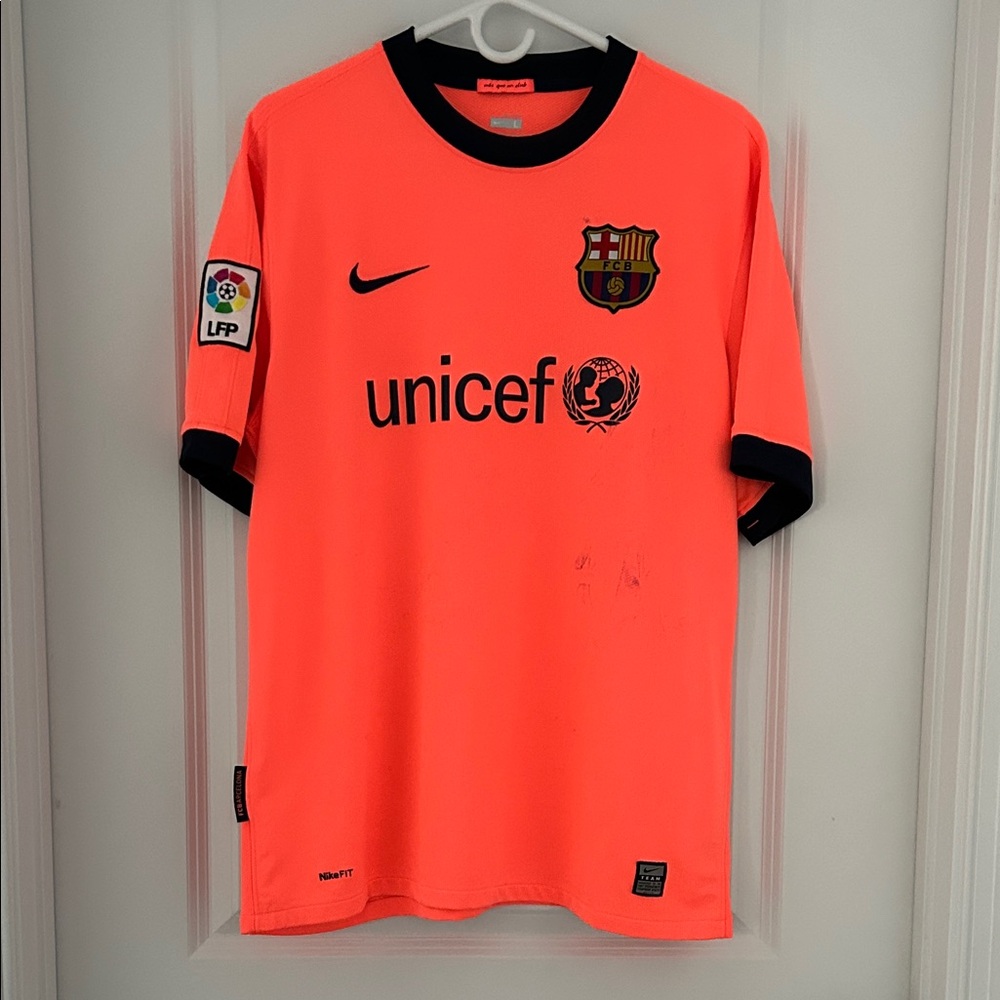 Nike Barcelona Soccer Jersey, Men’s size L
